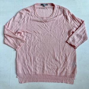 Uniqlo Light Pink Linen Sweater